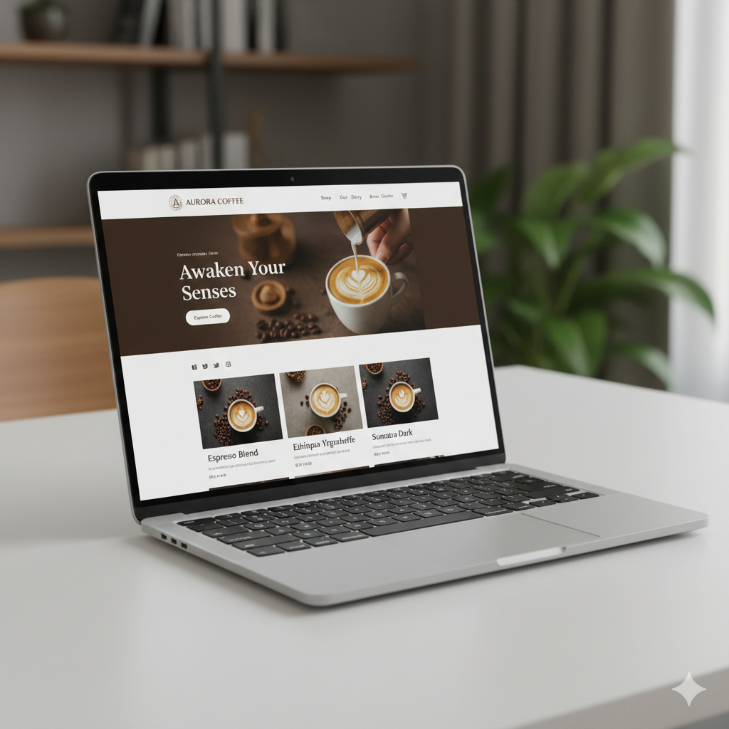 Mockup Site e-Commerce