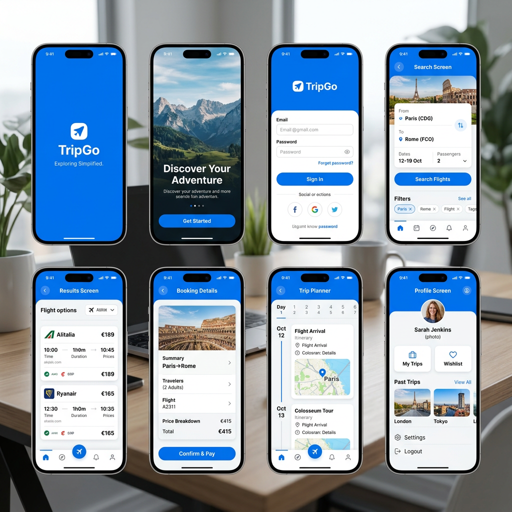 Template Application voyage