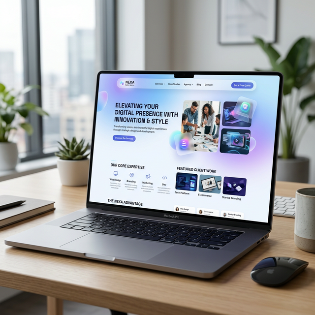 Modèle Site Vitrine